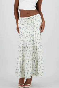 Shasa Floral Maxi Skirt