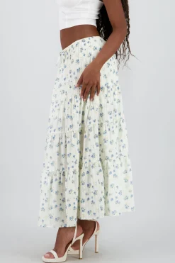 Shasa Floral Maxi Skirt