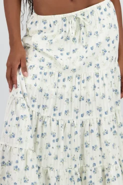 Shasa Floral Maxi Skirt