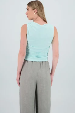 Shasa Floral Mesh Top