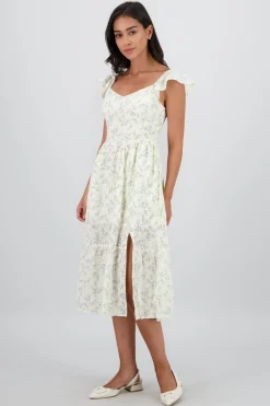 Shasa Floral Midi Dress
