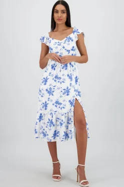 Shasa Floral Midi Dress