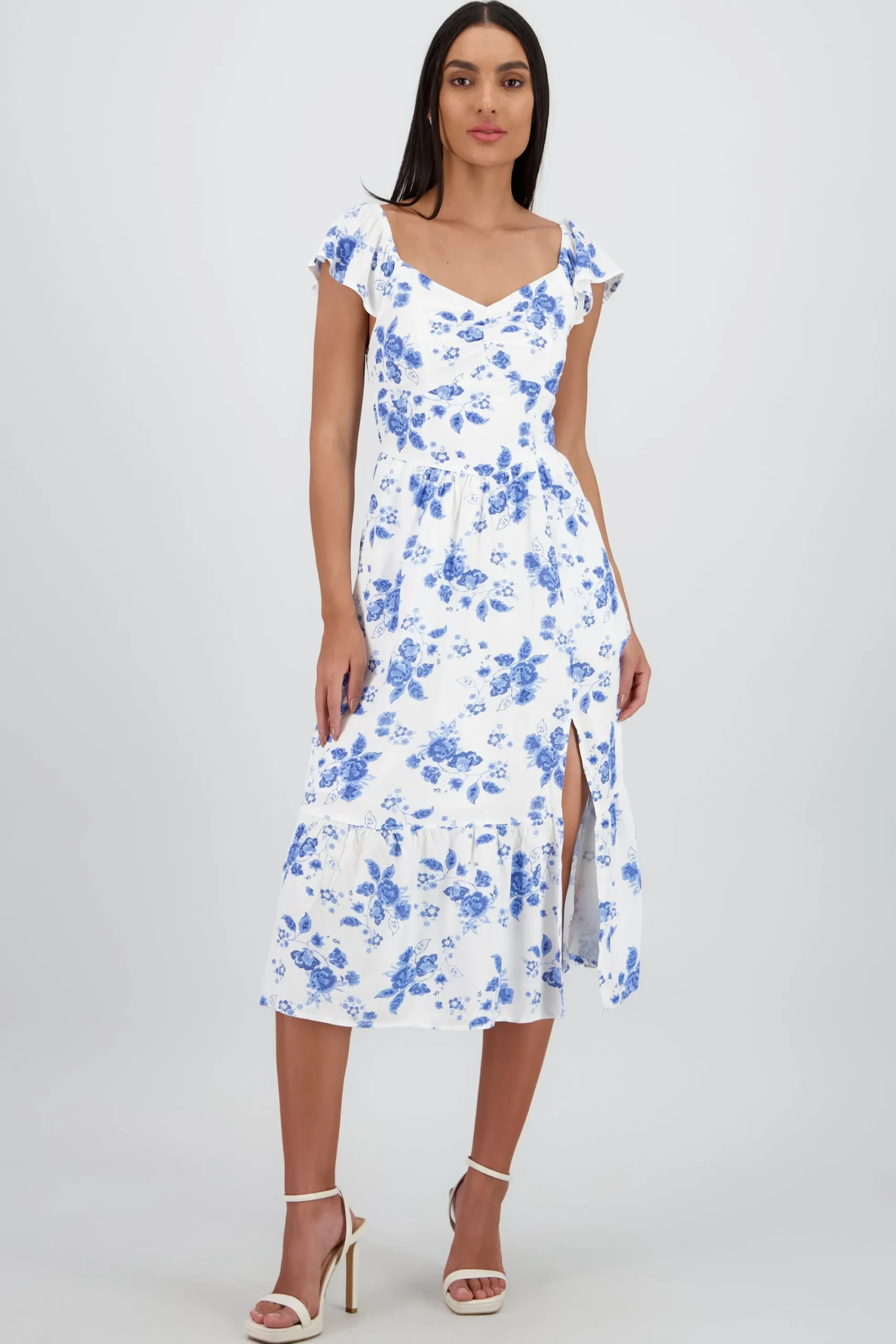 Shasa Floral Midi Dress