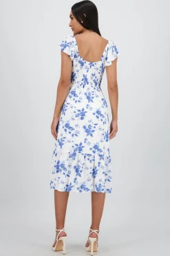 Shasa Floral Midi Dress