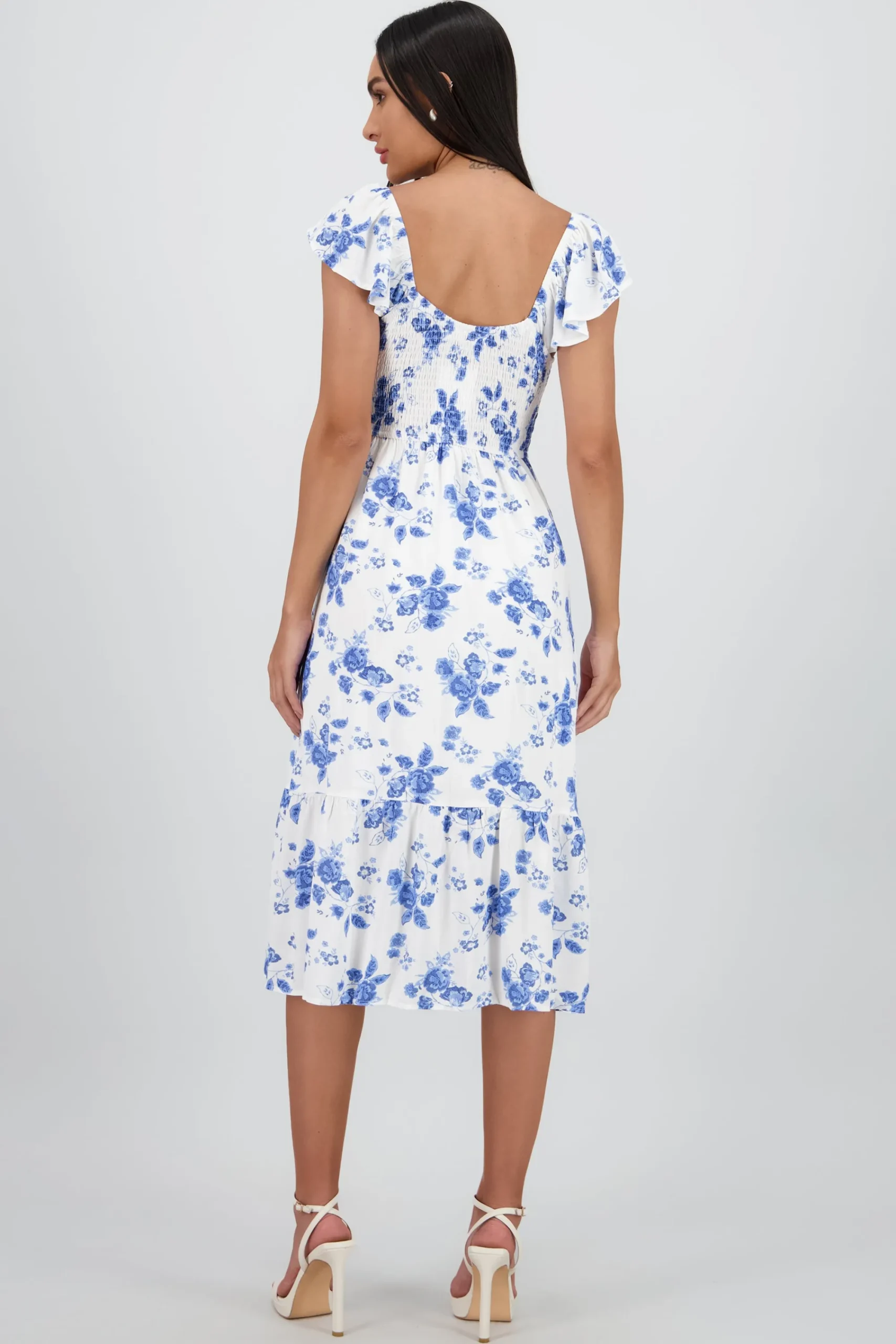 Shasa Floral Midi Dress