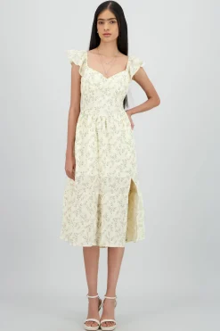 Shasa Floral Midi Dress