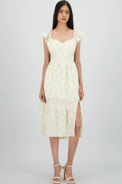 Shasa Floral Midi Dress