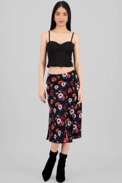 Shasa Floral Midi Skirt