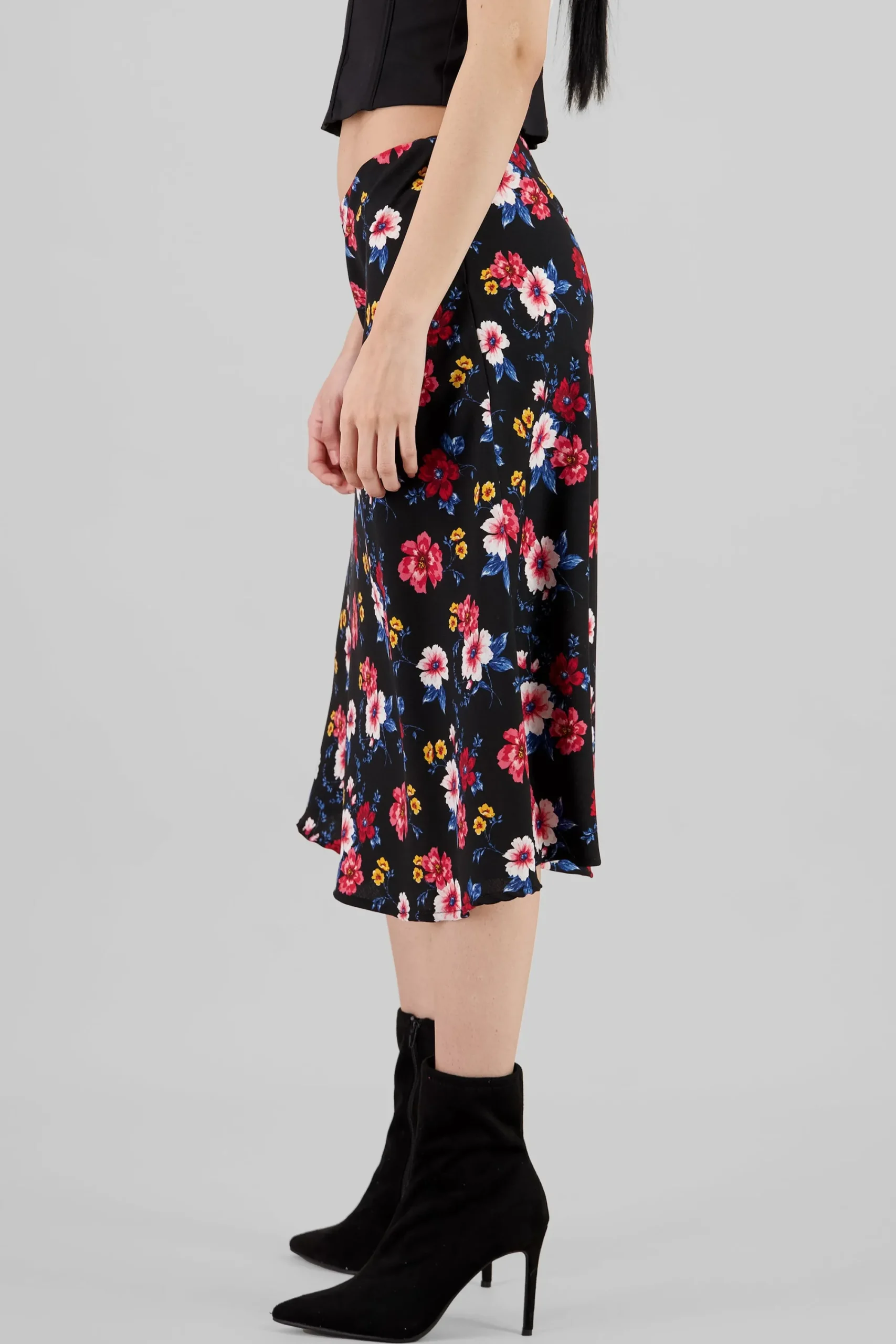 Shasa Floral Midi Skirt