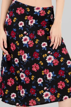 Shasa Floral Midi Skirt
