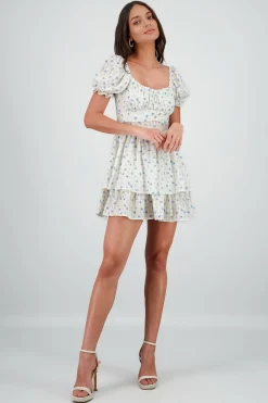 Shasa Floral Print Dress