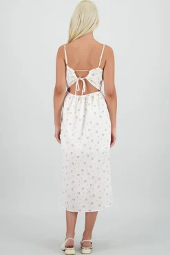 Shasa Floral Print Maxi Dress