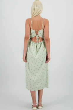 Shasa Floral Print Maxi Dress