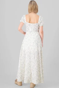 Shasa Floral Print Maxi Dress