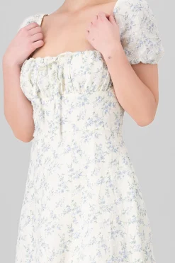 Shasa Floral Print Maxi Dress