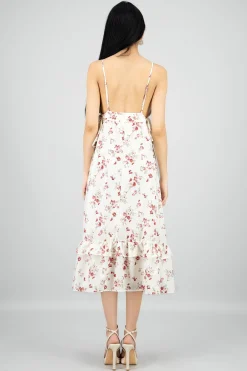 Shasa Floral Print Maxi Dress