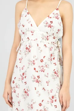 Shasa Floral Print Maxi Dress
