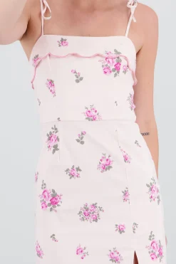Shasa Floral Print Mini Dress