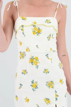 Shasa Floral Print Mini Dress
