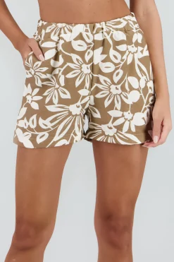 Shasa Floral Print Shorts