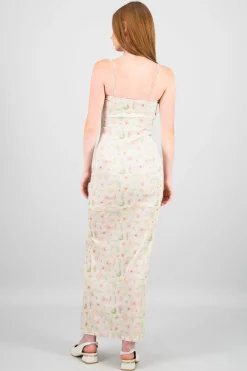 Shasa Floral Slit Maxi Dress