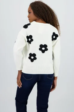 Shasa Floral Sweater