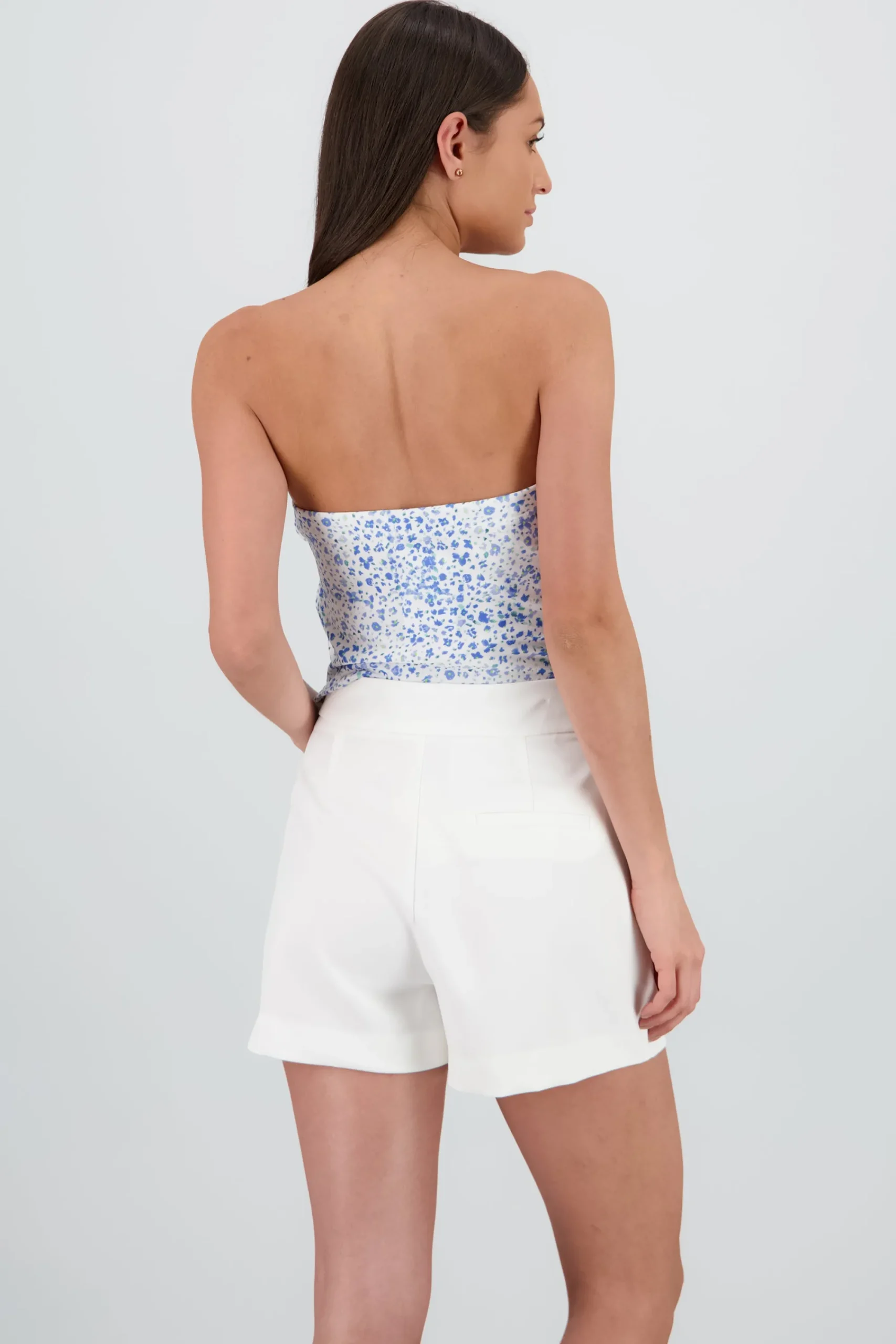 Shasa Floral Top with Mini Bows