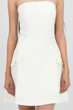 Shasa Flower Detail Mini Dress