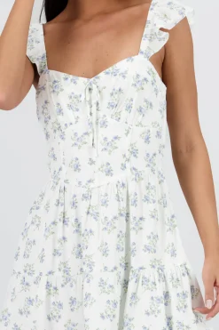 Shasa Flowers Mini Dress