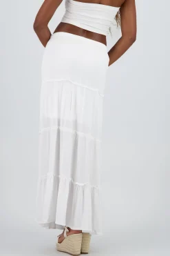 Shasa Flowing Midi Skirt