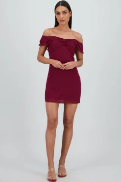Shasa Flowing Ruffle Sleeve Dress