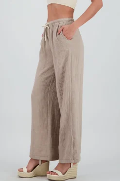 Shasa Flowing Textured Pants