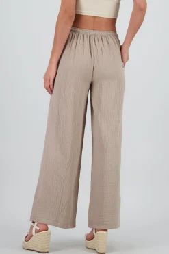 Shasa Flowing Textured Pants