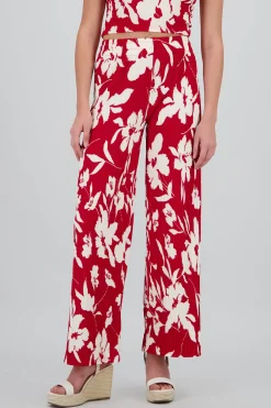 Shasa Flowing Tropical Floral Pants