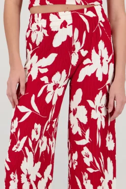 Shasa Flowing Tropical Floral Pants