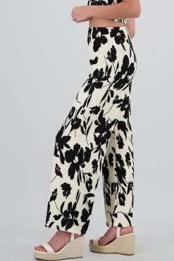 Shasa Flowing Tropical Floral Pants