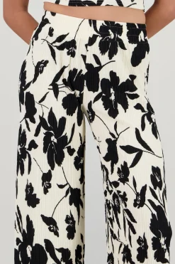 Shasa Flowing Tropical Floral Pants