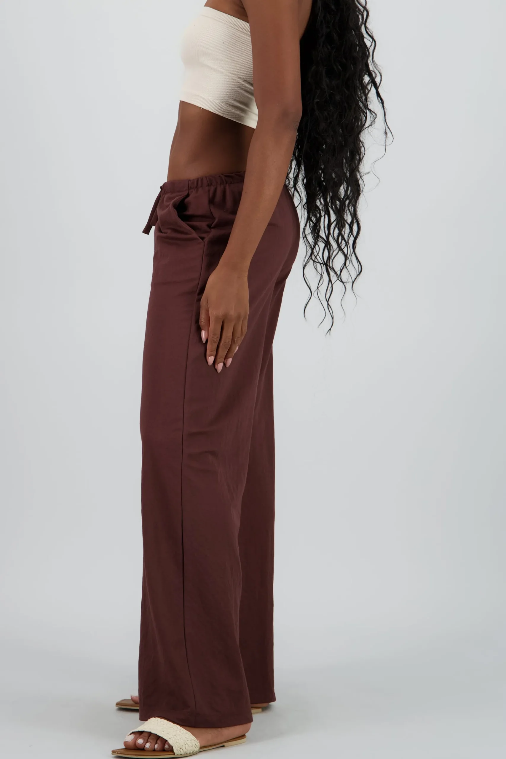 Shasa Flowy Drawstring Pants