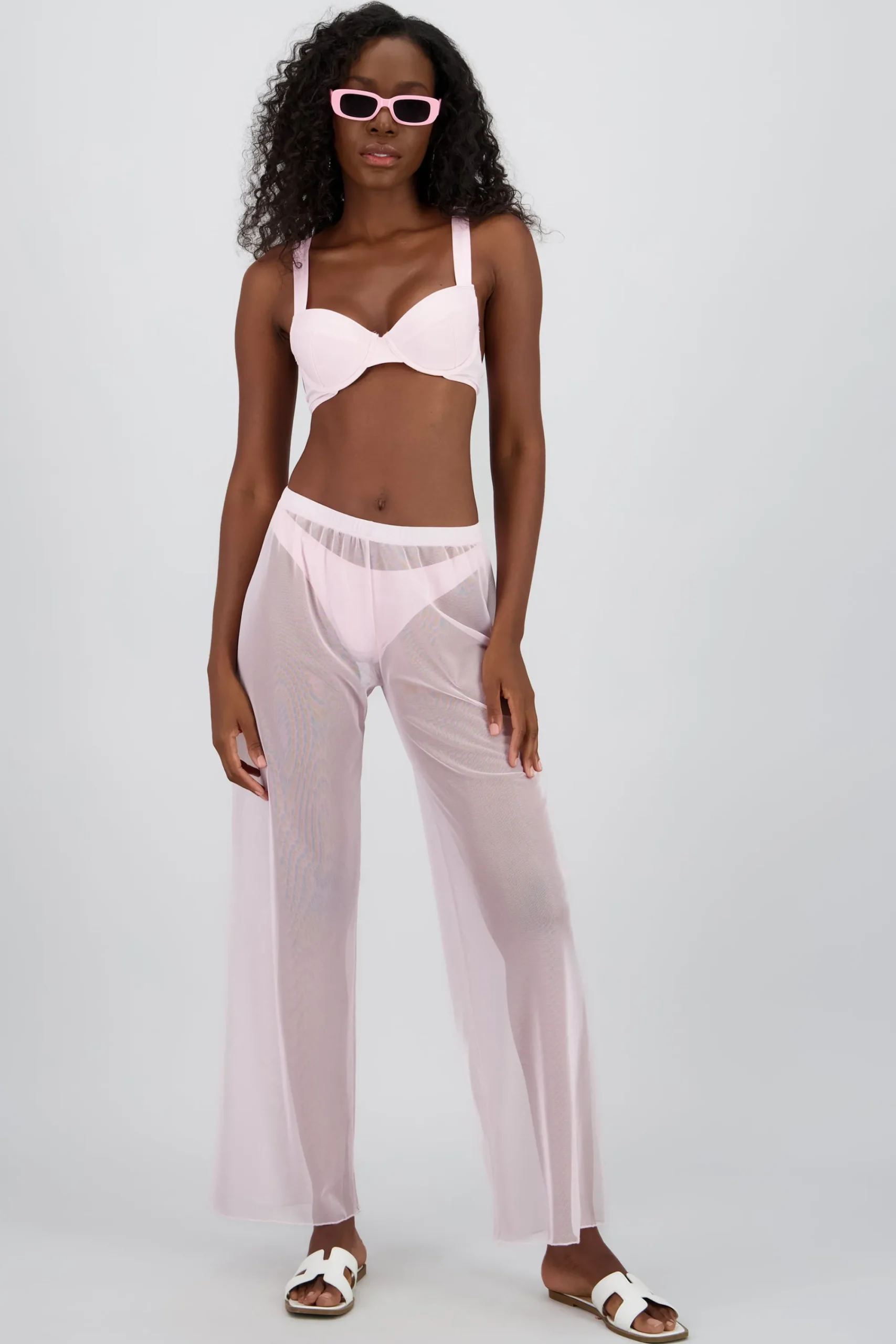 Shasa Flowy Mesh Pants