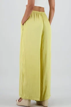 Shasa Flowy Pants with Drawstring Detail