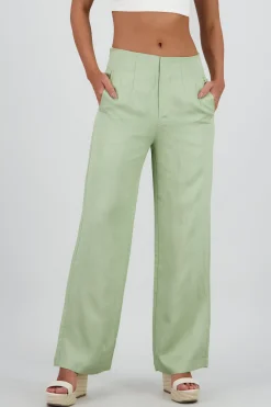 Shasa Fluid Pants with Pleat Detail