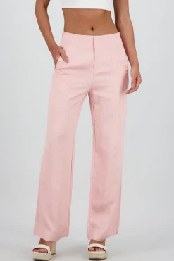 Shasa Fluid Pants with Pleat Detail