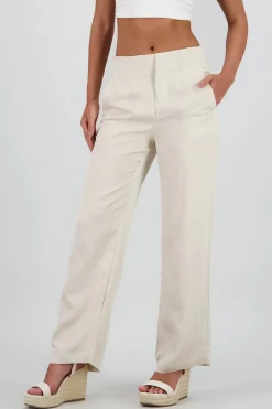 Shasa Fluid Pants with Pleat Detail