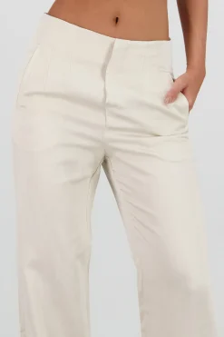 Shasa Fluid Pants with Pleat Detail