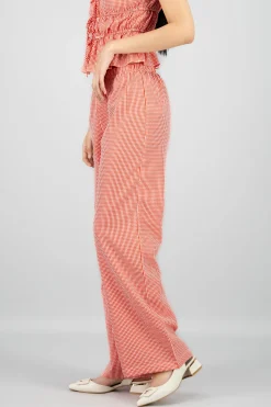 Shasa Fluid Plaid Pants