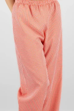 Shasa Fluid Plaid Pants