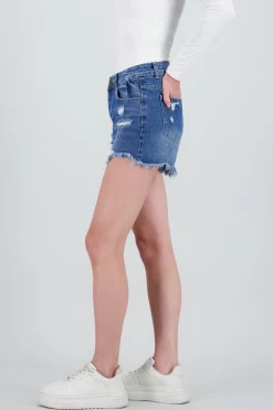 Shasa Frayed Destruction Shorts