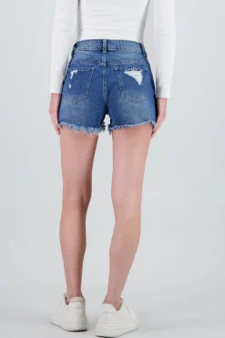 Shasa Frayed Destruction Shorts