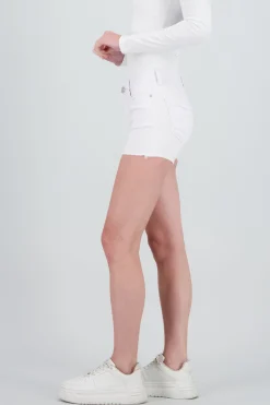 Shasa Fringe Mid Rise Shorts