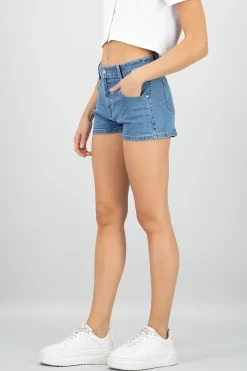 Shasa Front Cut Mini Shorts